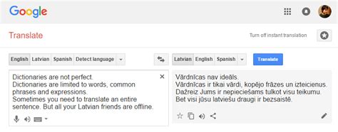 google translate english to latvian